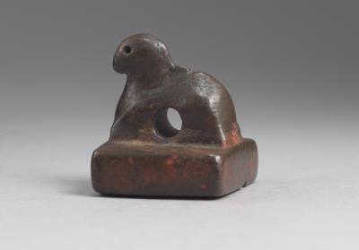 图片[2]-Bronze seal cast with “Jin shuashan Qiang baizhang”, Jin dynasty (265-420)-China Archive